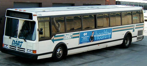 King Bus Advertisement