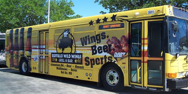 Wings Beer Sports Bus