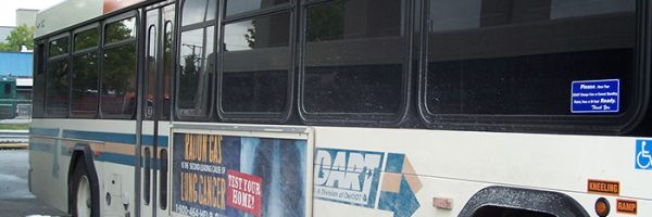 Dart Queen Bus Ad