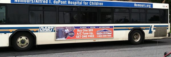 Horizon King Bus Ad