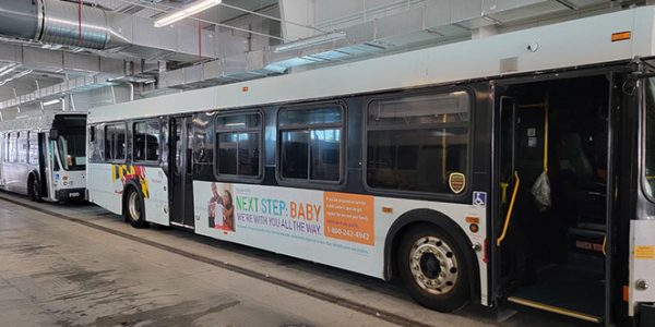 Next Step Advertising Baby Bus