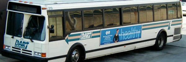 King Bus Advertisement