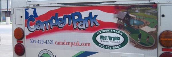 Camden Park Tail Bus Ad