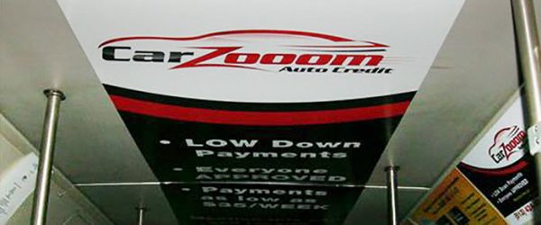 Car Zoom Interior Advertising